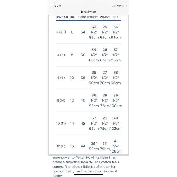 Hatley Cotton Striped Dress Mama Size Large - Picture 7 of 10